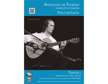 Paco de Lucía - Antología de falsetas de Paco de Lucía. Tangos 1 Primera época (Book+CD)