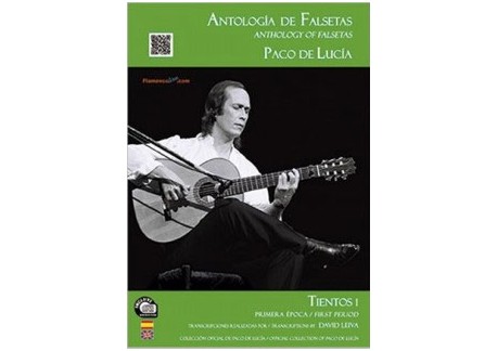 Paco de Lucía - Antología de falsetas de Paco de Lucía. Tientos 1 Primera época (LIBRO+CD)