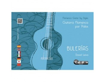 Guitarra flamenca por palos. Bulerías - David Leiva (Libro+DVD/CD)