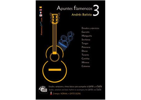 Apuntes Flamenco-3  Book+ CD