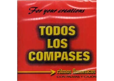 TODOS LOS COMPASES. Ritmos flamencos con palmás y cajón. 2CD