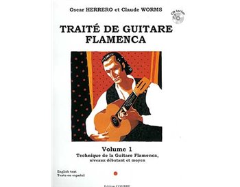 Traité de guitare flamenca. V. 1. Technique G. Flamenca. CD