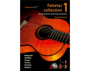 Falsetas collection V. 1 Libros de partituras + 2 CDs