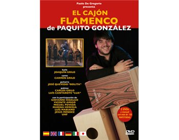 El cajón flamenco de Paquito González - 2DVD + Partituras