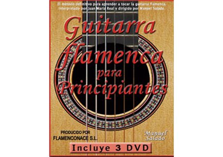 LA GUITARRA FLAMENCA PARA PRINCIPIANTES - 3 DVD